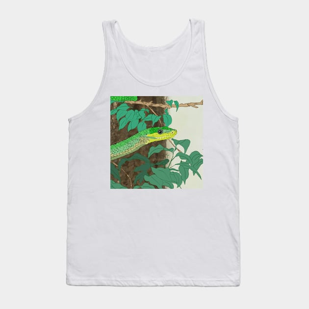 Snake in the Jungle! Tank Top by laceylschmidt